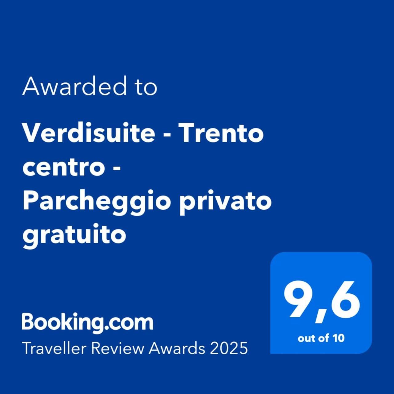 Verdisuite - Trento Centro - Parcheggio Privato Gratuito Dış mekan fotoğraf